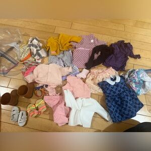 Our generation or American girl clothing bundle